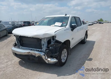 2025 Chevrolet Silverado C1500 Lt из США, поврежденный, VIN 2GCPACED1S1114217